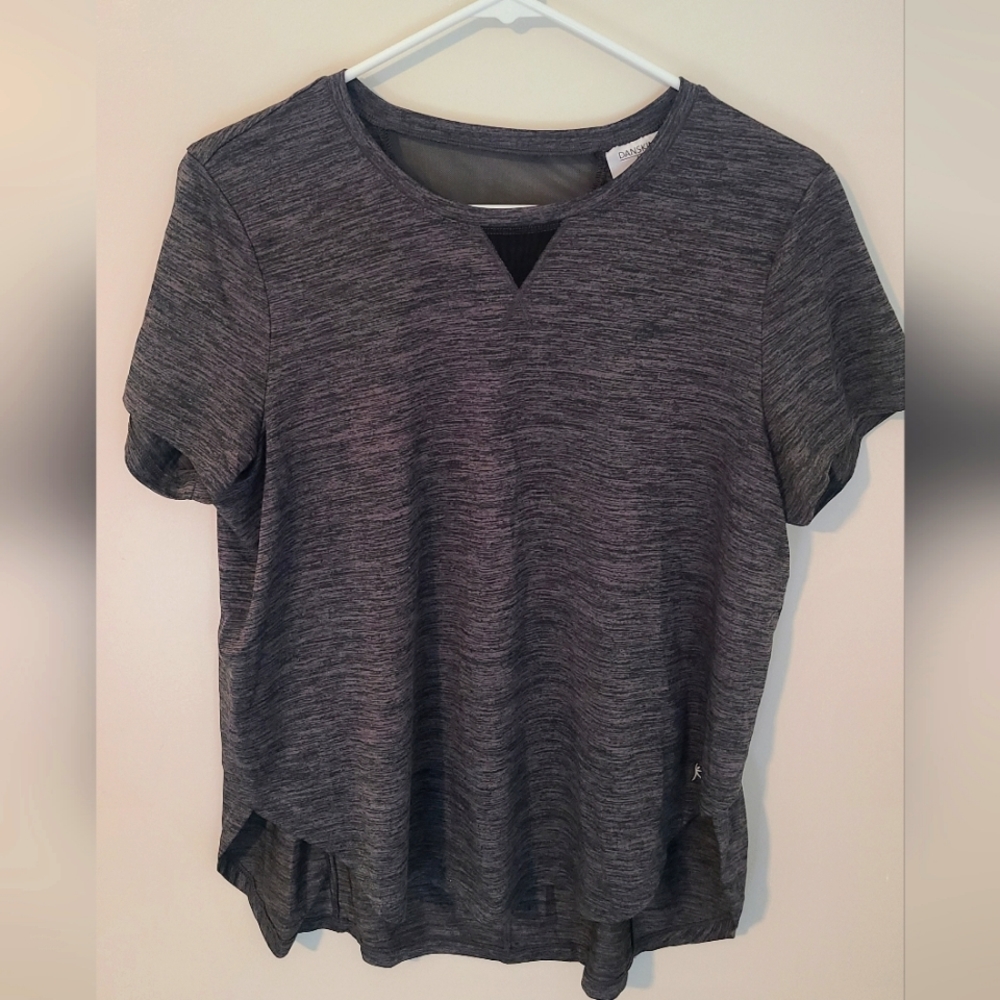 Danskin Now Women's Yoga Top Grey